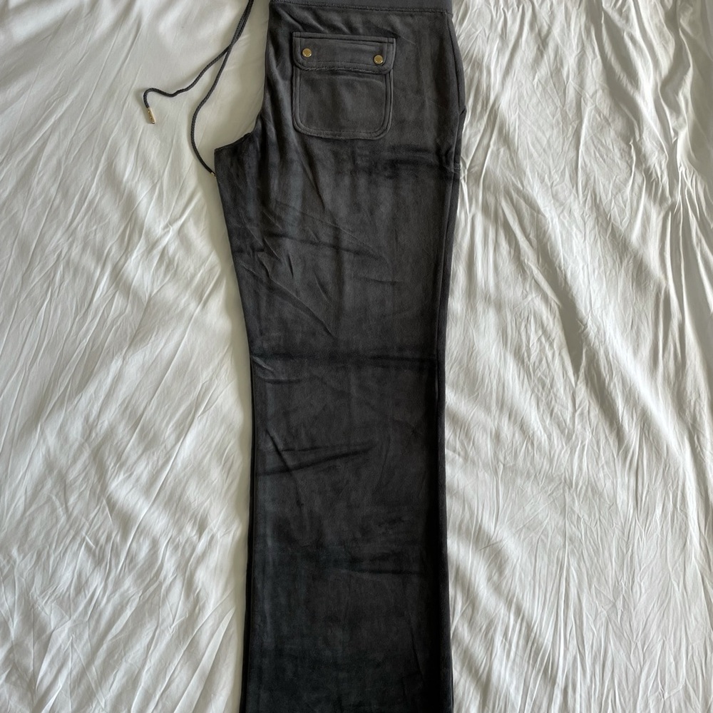 New Juicy Couture velour tracksuit color Top Hat